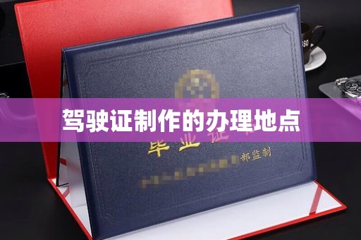浪卡子驾驶证制作的办理地点