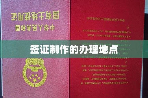 浪卡子签证制作的办理地点