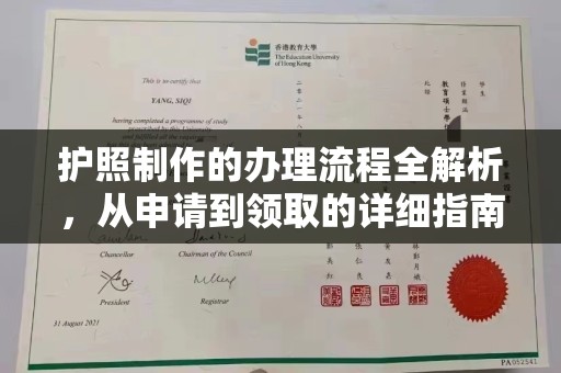 浪卡子护照制作的办理流程全解析，从申请到领取的详细指南