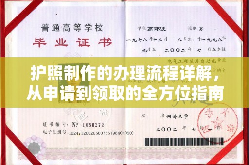 浪卡子护照制作的办理流程详解，从申请到领取的全方位指南